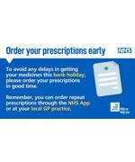 Patients urged to order repeat prescriptions ahead of Easter bank holidays