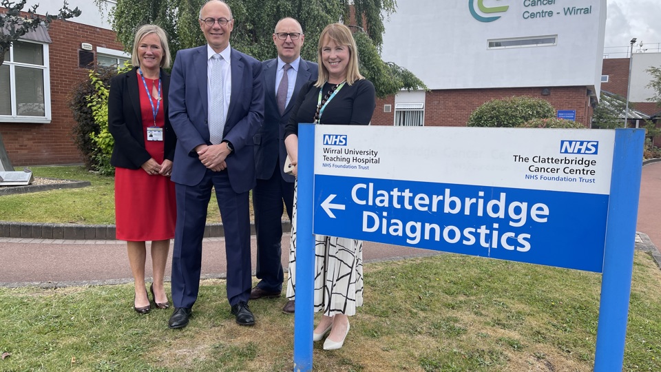 National Medical Director Prof Sir Stephen Powis visits Cheshire and Merseyside – June 2023