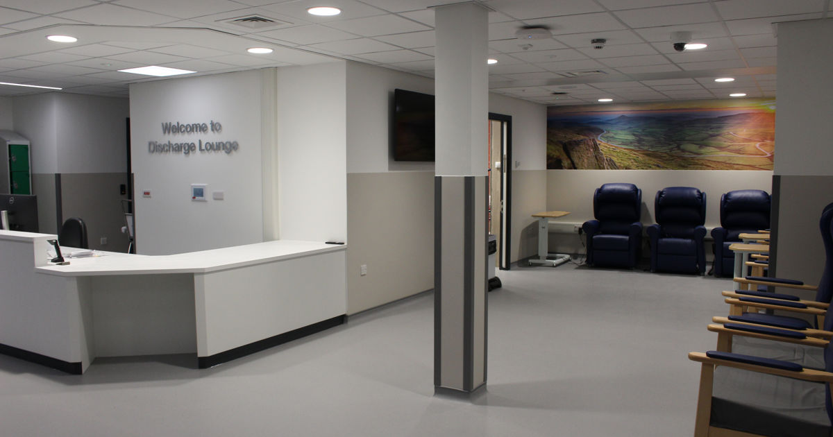 Purpose-built Discharge Lounge opens at Macclesfield Hospital to ...